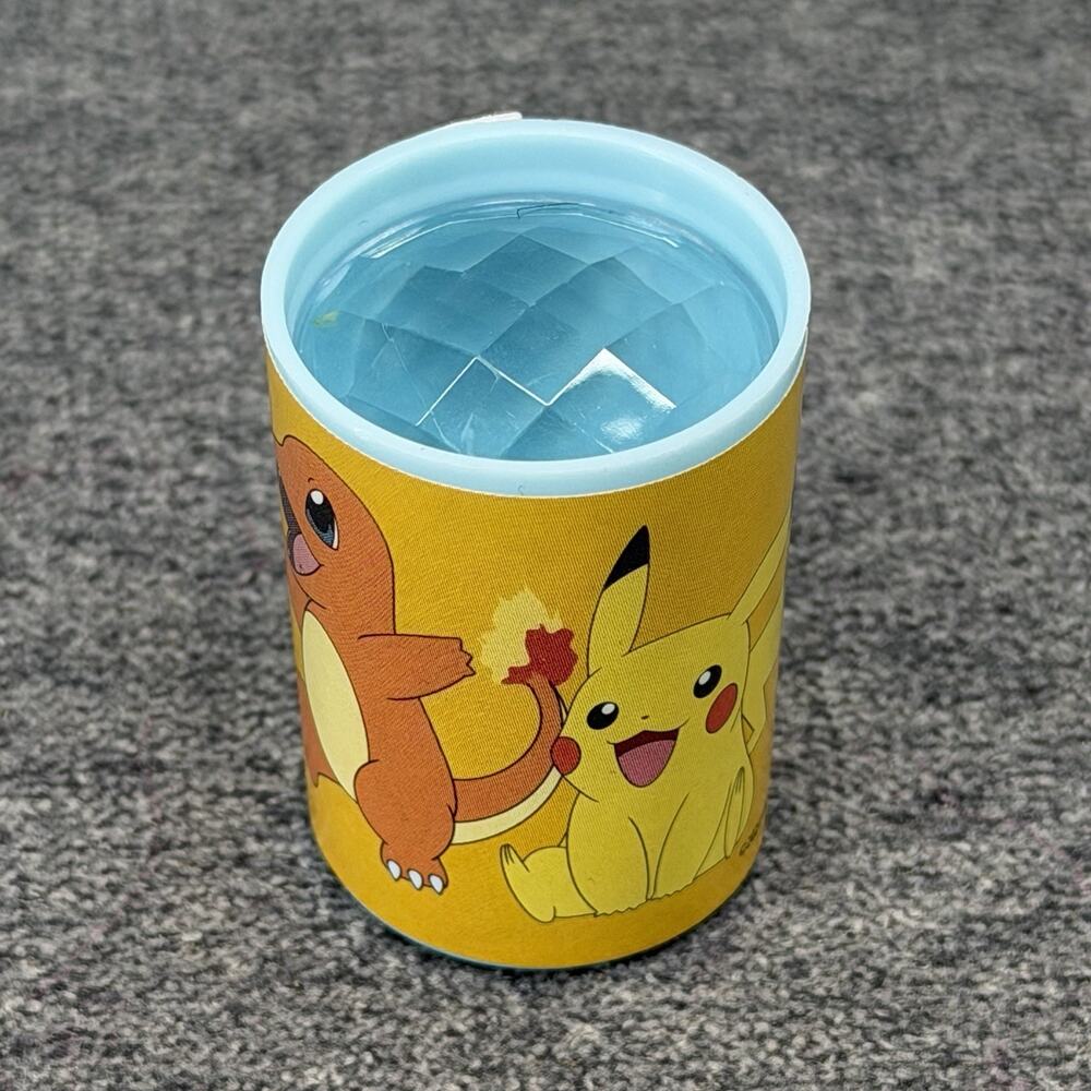 2025 Pokemon Mini Kaleidoscope Toy Pikachu Charmander Prism Scope Yellow